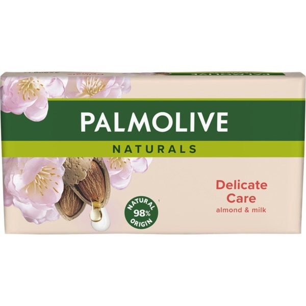 Palmolive Σαπούνι σε Σκλήρ Delicate Care με Αμυγδαλογάλα Πακέτο 3 Μονάδες 90g