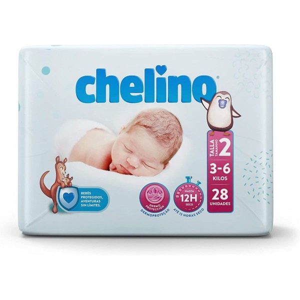 Luier Maat 2 3-6 Kg 28 Eenheden Chelino