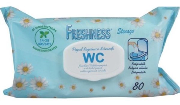 Υγρό Χαρτί Υγιεινό Freshness 80ud