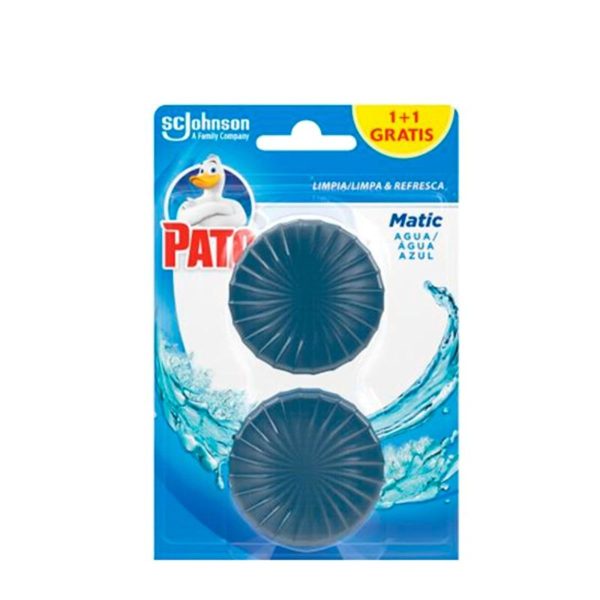 PATOMATIC wc μπλε κάψουλα 2X1
