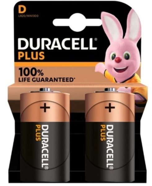 Batterij Duracell Lr20 15V 2 eenheden