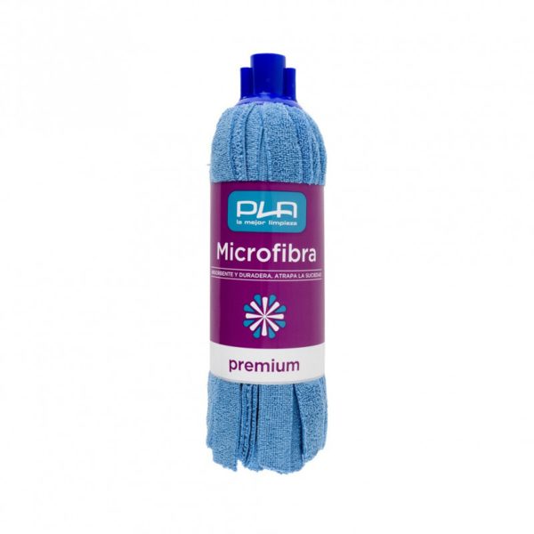 Pla Dweil Strips Microvezel Premium Blauw 165g