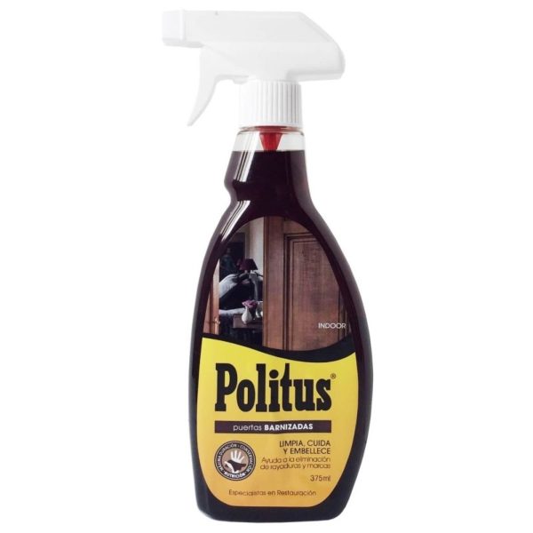 Politus Spray Καθαριστικό Πορτών Βαμμένων 375 ml