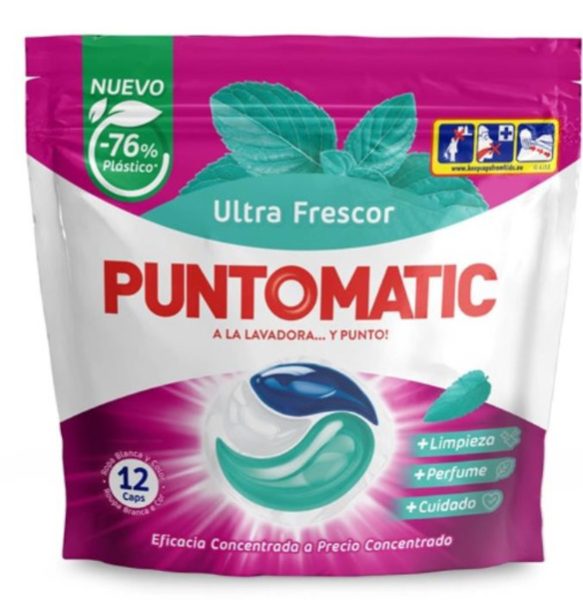 Puntomatic Detergente 12 Lavados Frescor