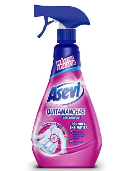 Quitamanchas Concentrado Pistola Asevi Doble Accion 750 ml