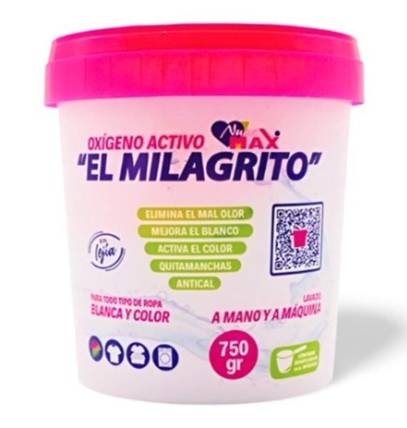 Fleckenentferner Milagrito Sauerstoffaktiv Pulver 750 ml