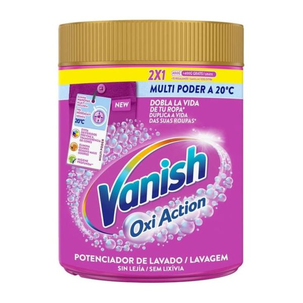 Fleckenentferner Vanish Advance Rosa 2X1 400 + 400 g