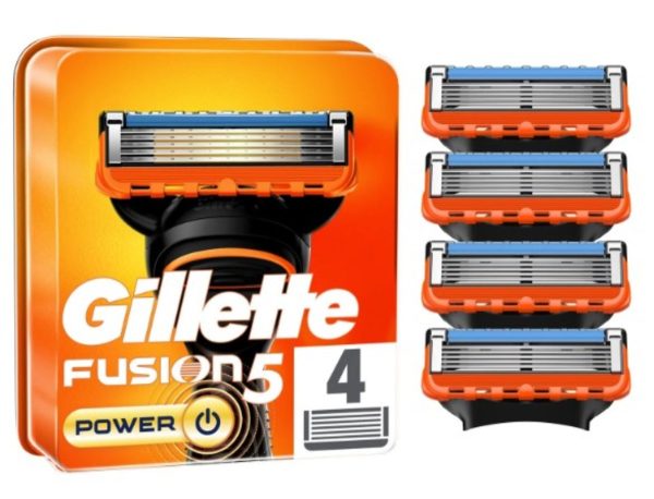 Ersatzteile Fusion 5 Power 4 Einheiten (5 Klingen) Gillette