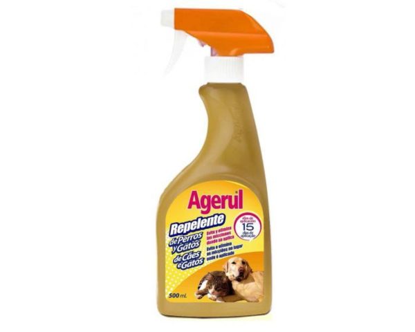 Repelente Perros Gatos Agerul Spray 500 ml