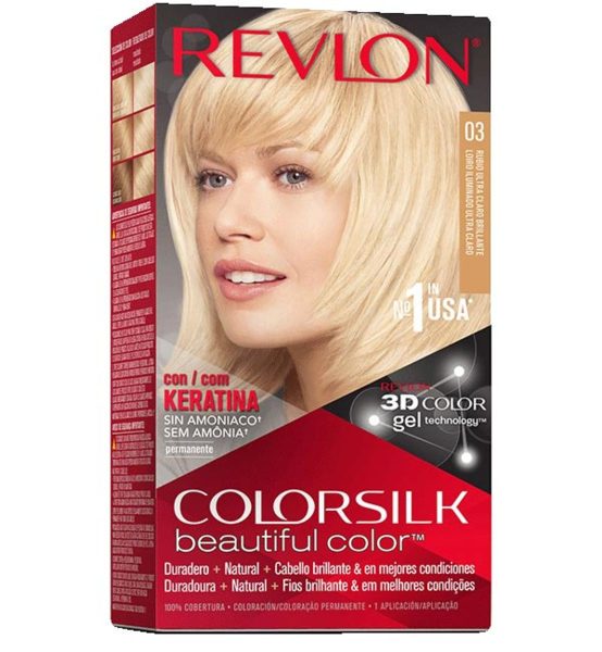 Revlon Colorsilk Färbung 03 Blond Ultra Hell Dauerhaft Ohne Ammoniak