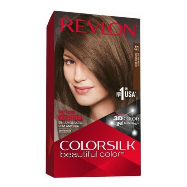 Revlon Colorsilk Sin Amoniaco 41 castaño medio