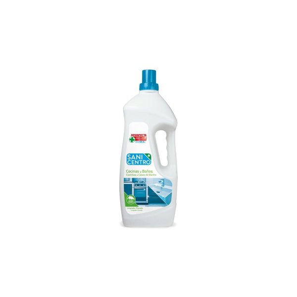 Sanicentro Cucine e bagno detergente disinfettante 2 litri