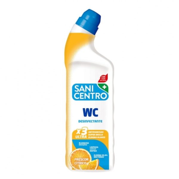 Sanicentro WC Desinfecterend x3 Ultra frisse citrus 1 liter
