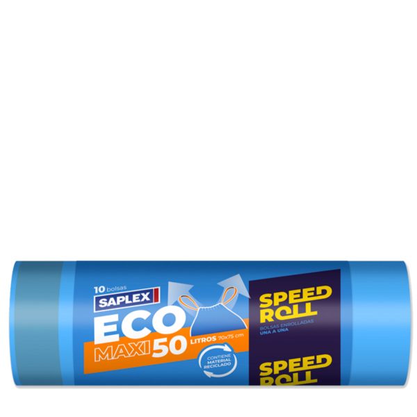 Saplex Blauwe Vuilniszak 50 Liter