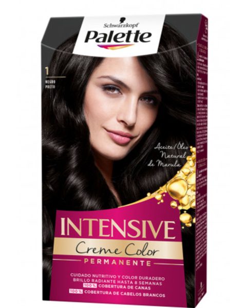 Schwarzkopf Palette Intensive Crema Farbe 1 Schwarz