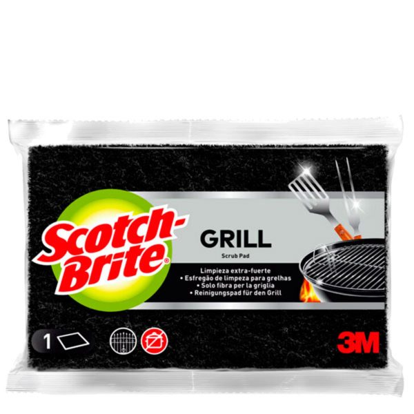 Scotch-Brite Grill Scrub Pad σφουγγάρι εξαιρετικά ισχυρό 1 τεμάχιο