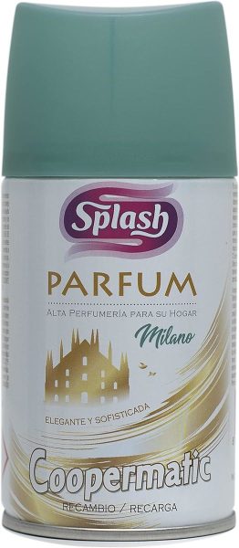 Splash Coopermatic Ανταλλακτικό αρωματικού αποσμητή Milano 250 ml