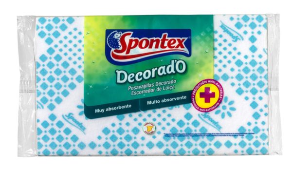 Spontex Doek Afwasdoek Gedecoreerd 40×50 cm