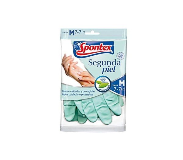 Spontex Guantes Segunda Piel T-7 Mediana