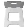 Taburete Plegable Gris 32 cm Compact Zeroline