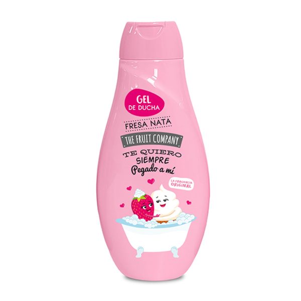 The Fruit Gel Aardbei en Crème 600 ml