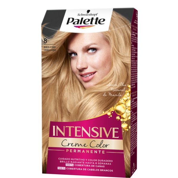 Teinture Cheveux Palette 8 Blond Clair