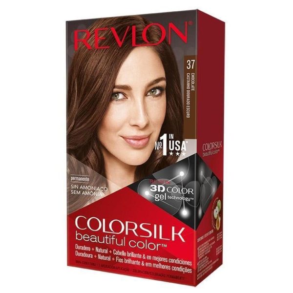 Teinture Cheveux Revlon Colorsilk 37 Chocolat Sans Ammoniaque