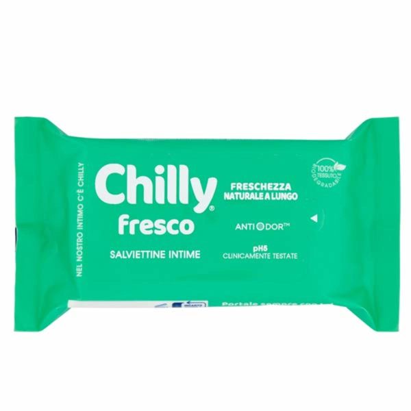 Lingettes Intimes CHILLY fresh 12 Uds