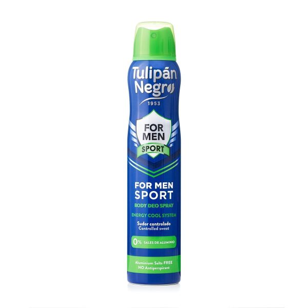 Tulipán Negro Desodorante Spray Para Homens Sport 200 Ml