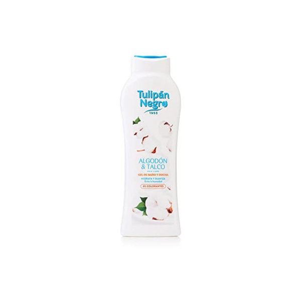 Zwarte Tulp Gel Katoen en Talk 650 Ml