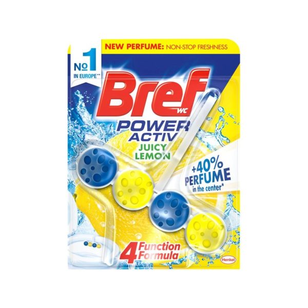 Wc Bref Porte-rouleau Citron Boules Bleu et Jaune