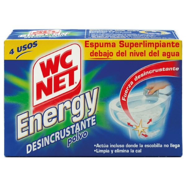 WC Net Energy Décrustant poudre 4 unités