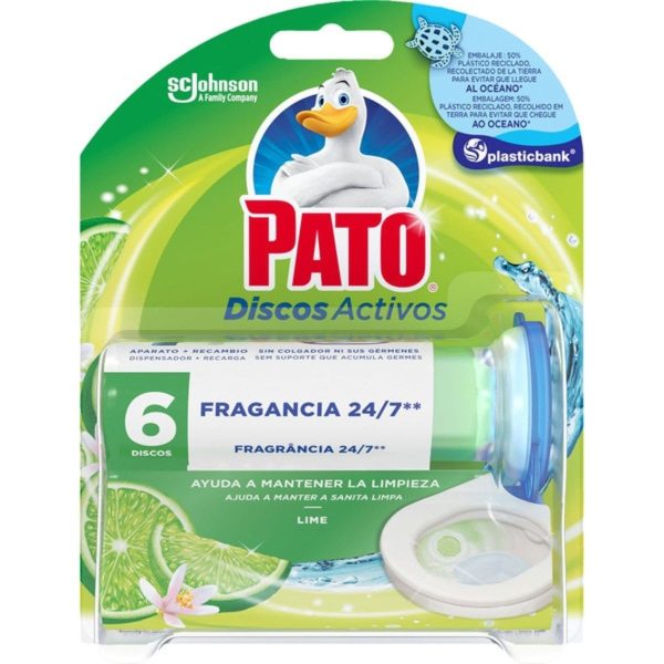 Wc Pato Discos Activos Lima Aparato+Recambio (6 Discos)