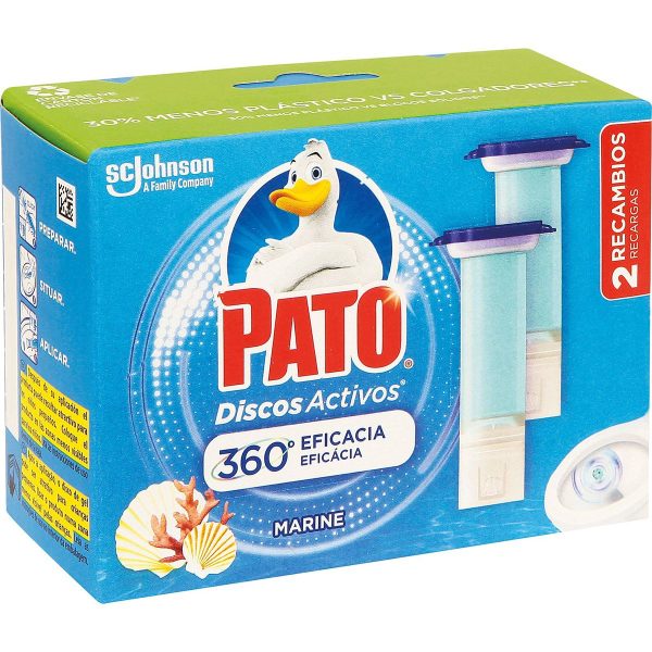 Wc Pato Disques Actifs Marine 2 Rechanges – 6 + 6 Disques