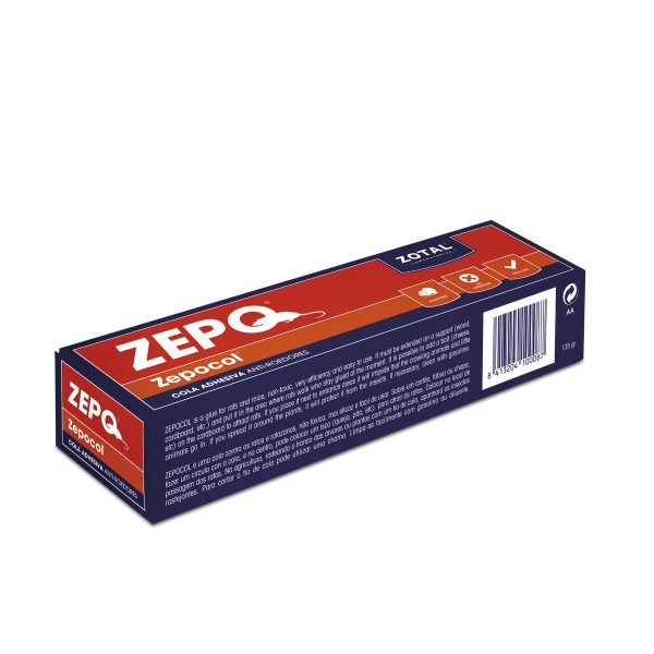 Zotal Zepocol Colle adhésive anti-rongeurs 135 g