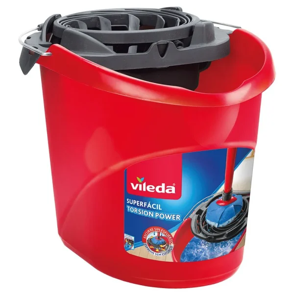Emmer met afgieter Vileda Supergemakkelijk 10 liter