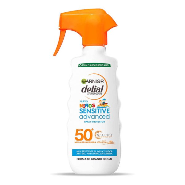 Garnier Delial Kind Sensibel Schutz Solar SPF 50 Spray Pistole 270 ml