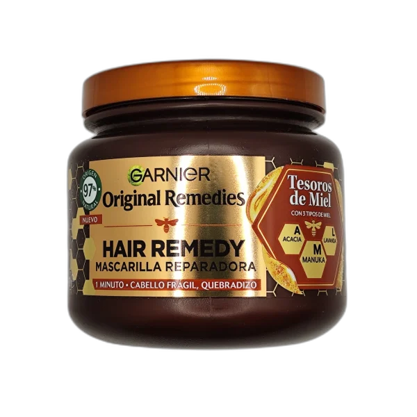 Masque capillaire réparateur avec miel