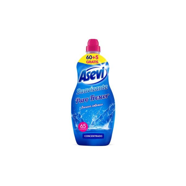 Suavizante Asevi Puro Frescor 1495 ml (60+5 lavados)