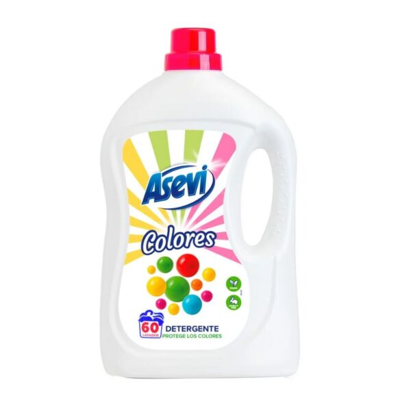 Asevi Gel Detergente Cores 60 Doses