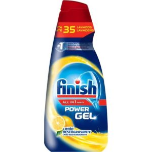 Finish Power Gel Alles-in-één Citroen, afwasgel 35 wasbeurten
