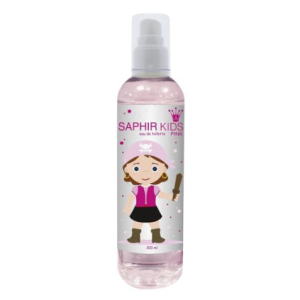 Colônia infantil Saphir Kids Pink 300 ml em embalagem plástica