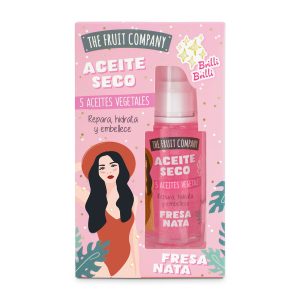 Aceite Seco Fresa Y Nata 40 ml The Fruit Company