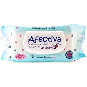 Afectiva Toallitas Infantiles 80 Unidades