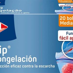 Albal Ultra-Zip Bolsas Medianas Congelación 1 Litro 20 Uds
