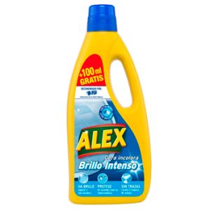 ALEX Cera incolora suelos brillo intenso 750+100 ml