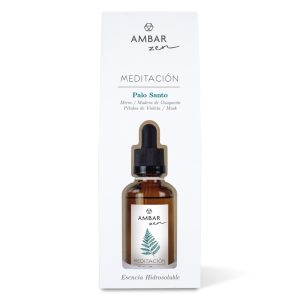 Âmbar Ambientador Essência Palo Santo Zen 50 ml para Umidificador
