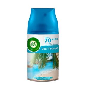 Ambientador Airwick Freshmatic Recambio Oasis Turquesa 250 ml