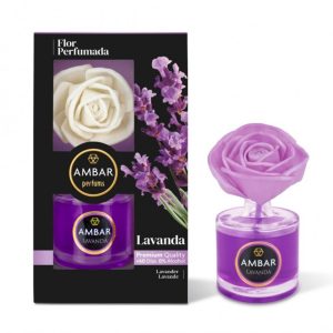 Ambientador Ambar Flor Difusora Lavanda 75 Ml