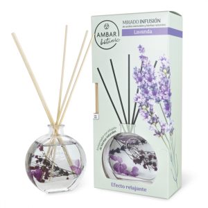 Diffuseur Ambre Mikado 75 ml Lavande Effet Relaxant Botanic